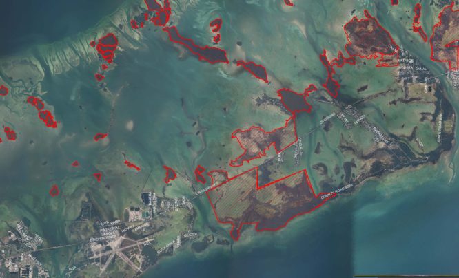 Key West to Upper Sugarloaf Map