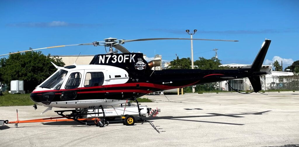Third NEW Helicopter Added to FKMCD Aerial Inventory